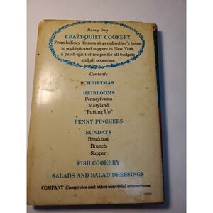 Crazy Quilt Cookery By Bunny Day